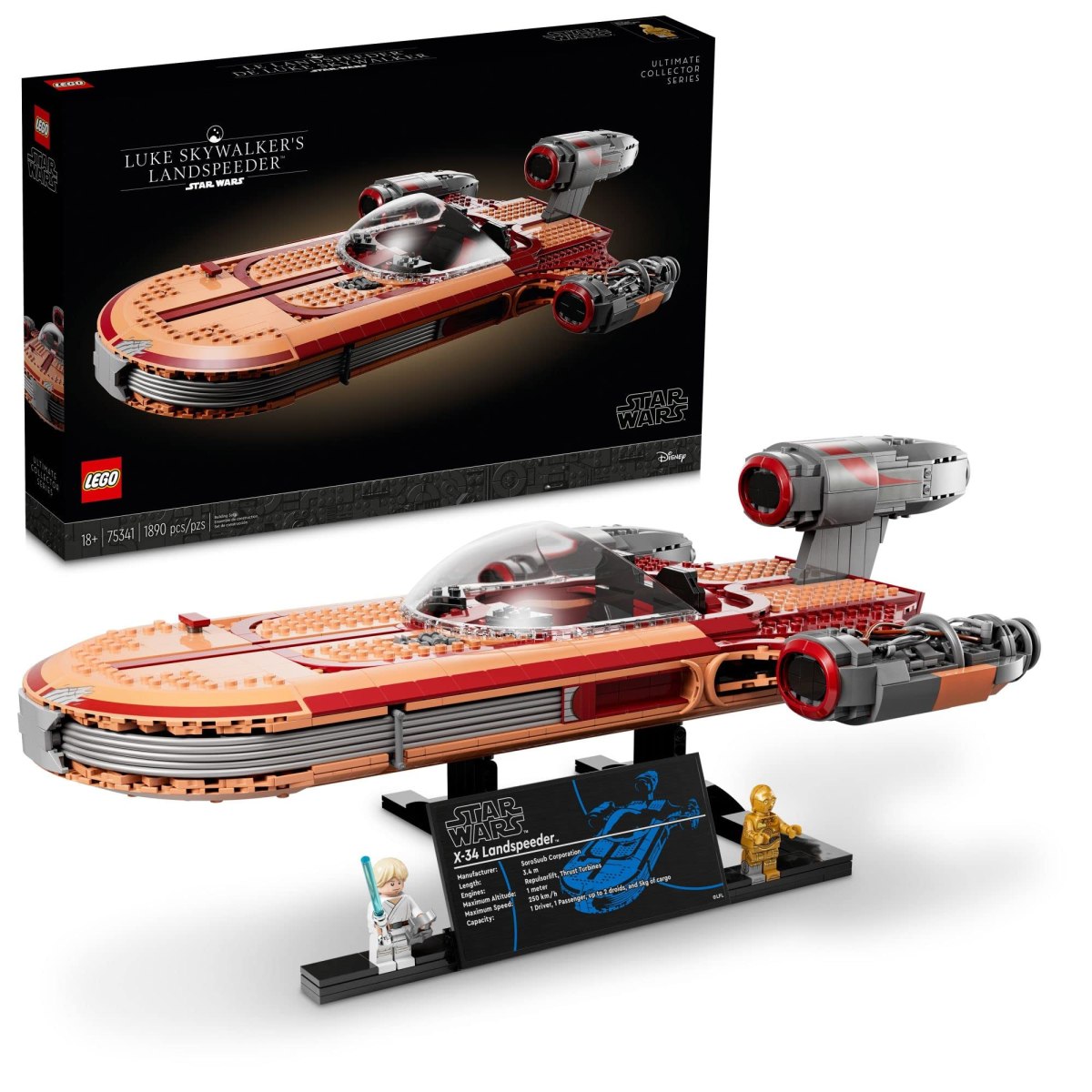 LEGO Star Wars Luke's Landspeeder Set