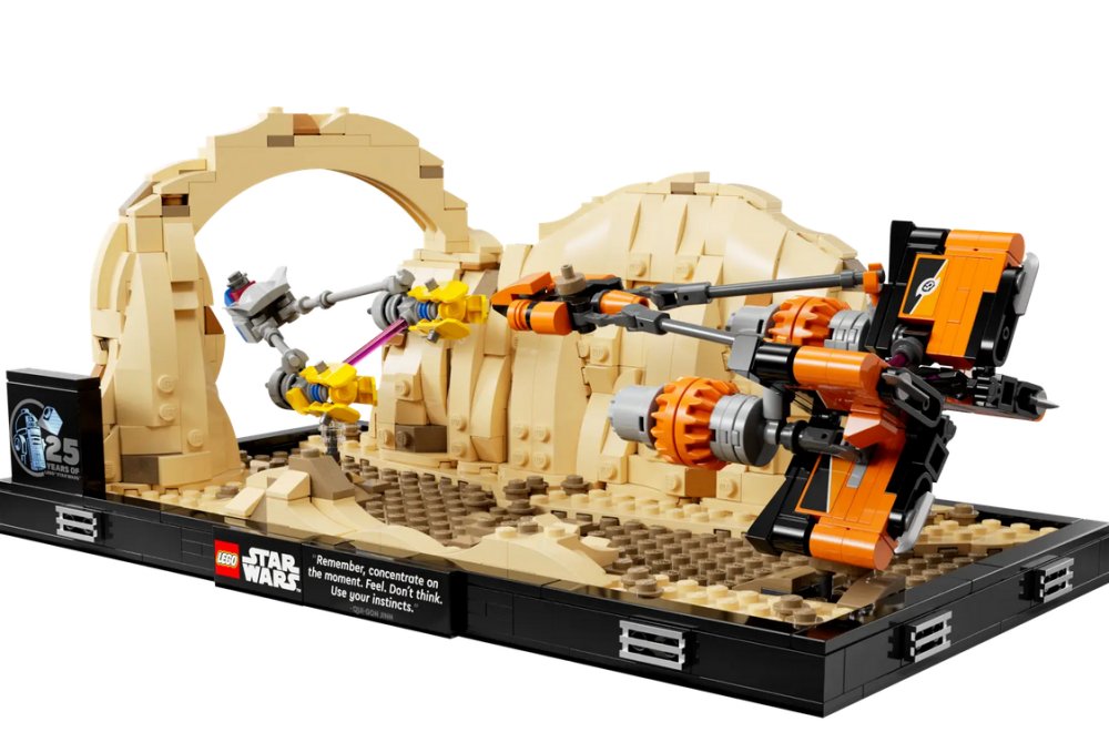 Lego Star Wars Mos Espa Podrace Diorama