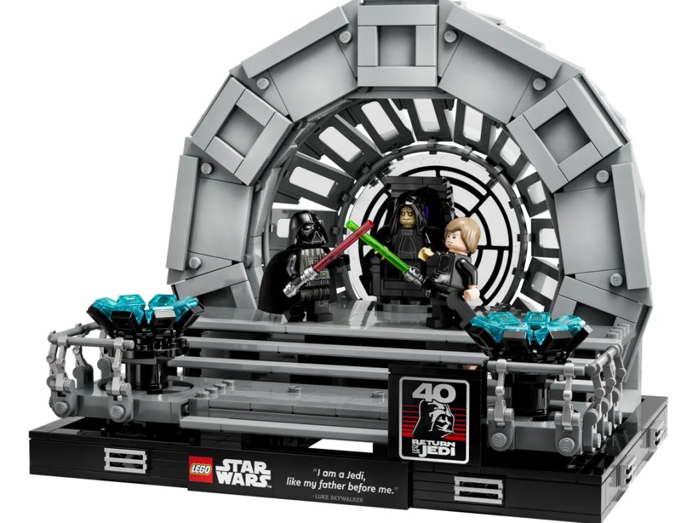 Lego Star Wars Throne Room Diorama