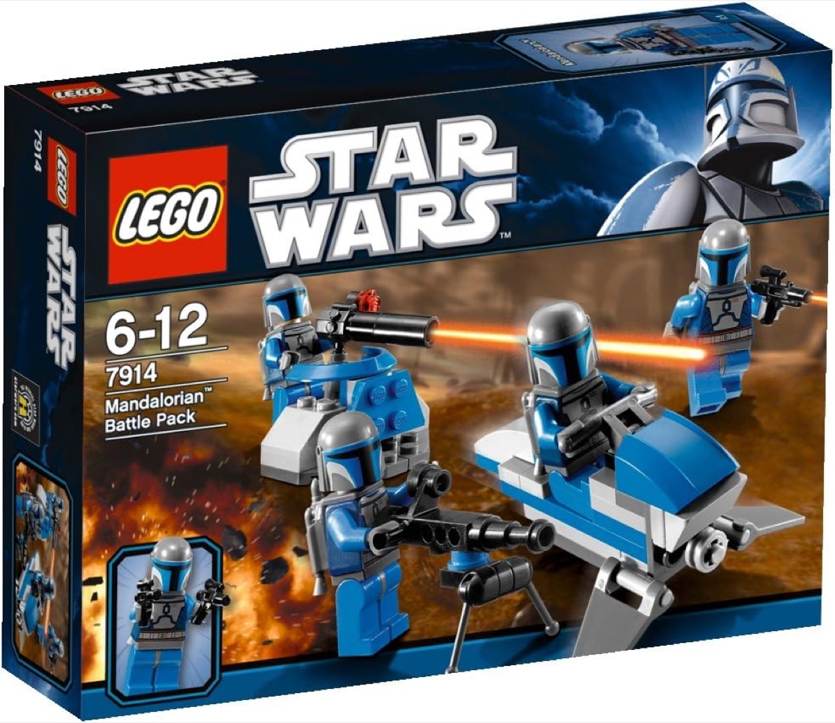 The LEGO Mandalorian Battle Pack from "Star Wars" 