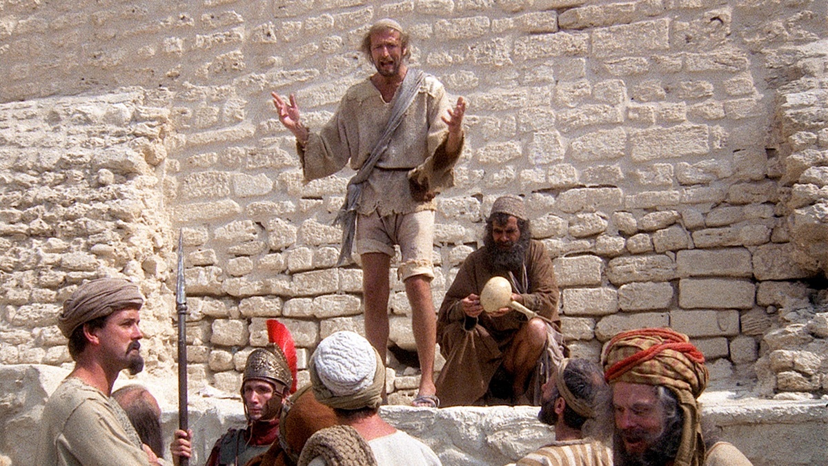 Graham Chapman as Brian Cohen of Nazareth