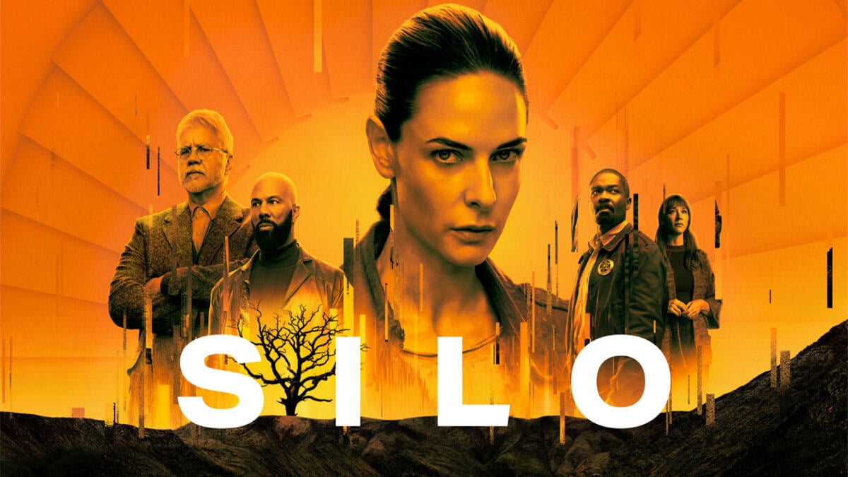 An Apple TV+ poster for 'Silo'
