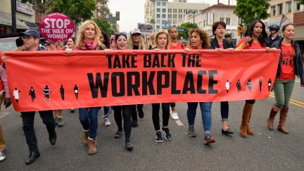 Take Back the Workplace march and rally in Hollywood