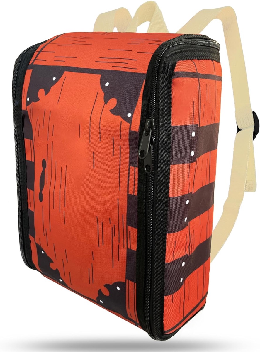 A replica of Tanjiro's wooden backpack from "Demon Slayer" 