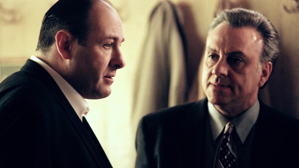 Tony and Johnny Sack on The Sopranos