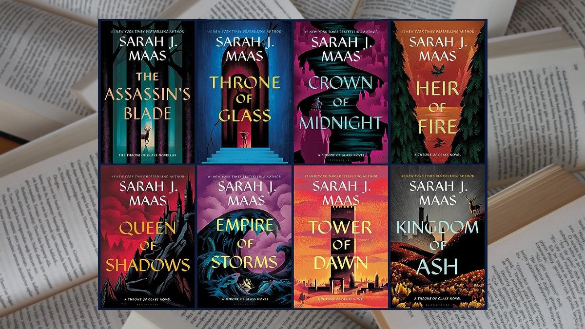 Throne of Glass book covers