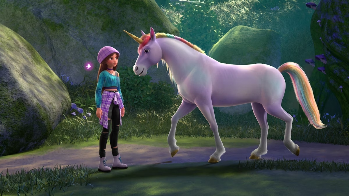 A still from Unicorn Academy season 1