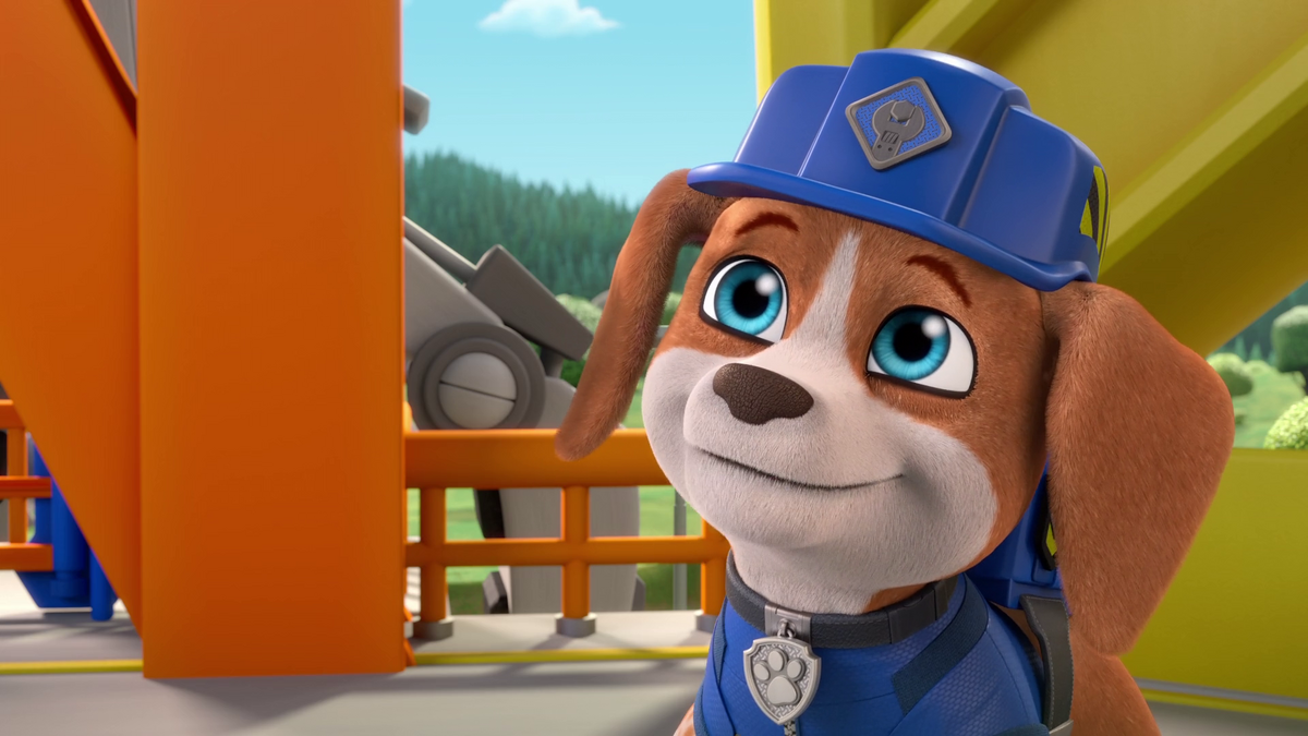 Wheeler from "Paw Patrol"