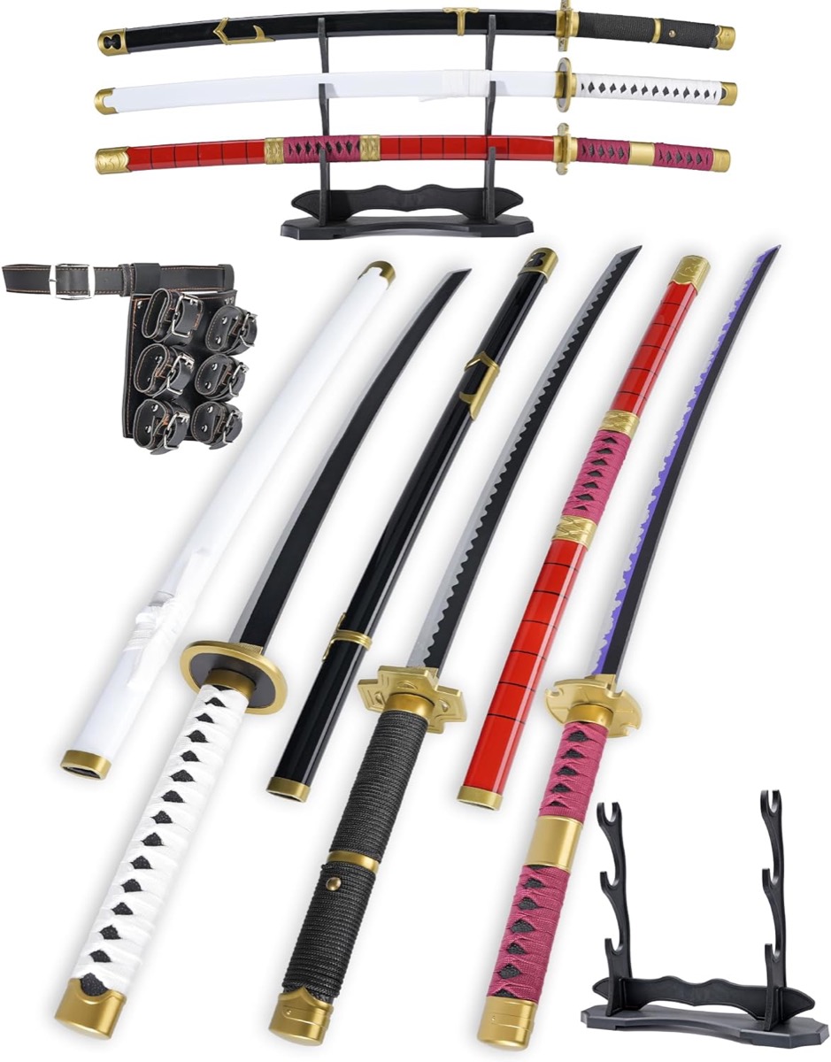 Replicas of Zorro's Swords from "One Piece"