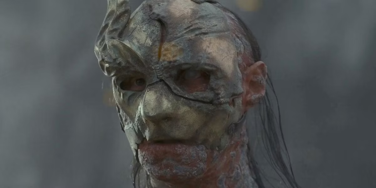 The craggy, gross face of Crabfeeder from "House of the Dragon" 