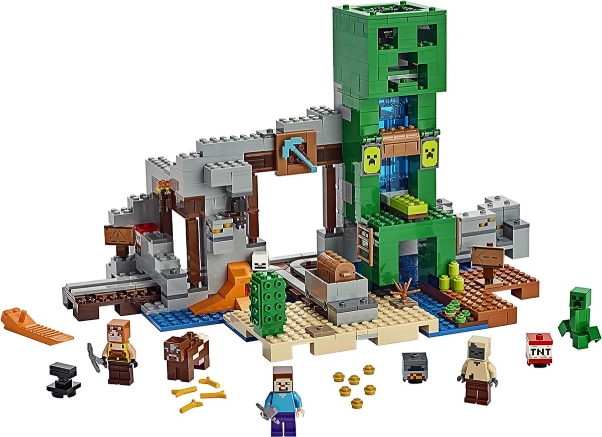 The Creeper Mine LEGO set from Minecraft