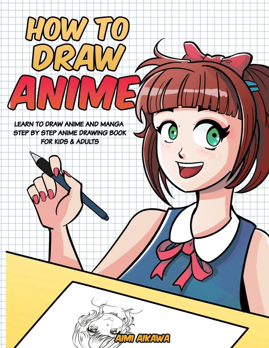 A How To Draw anime book 