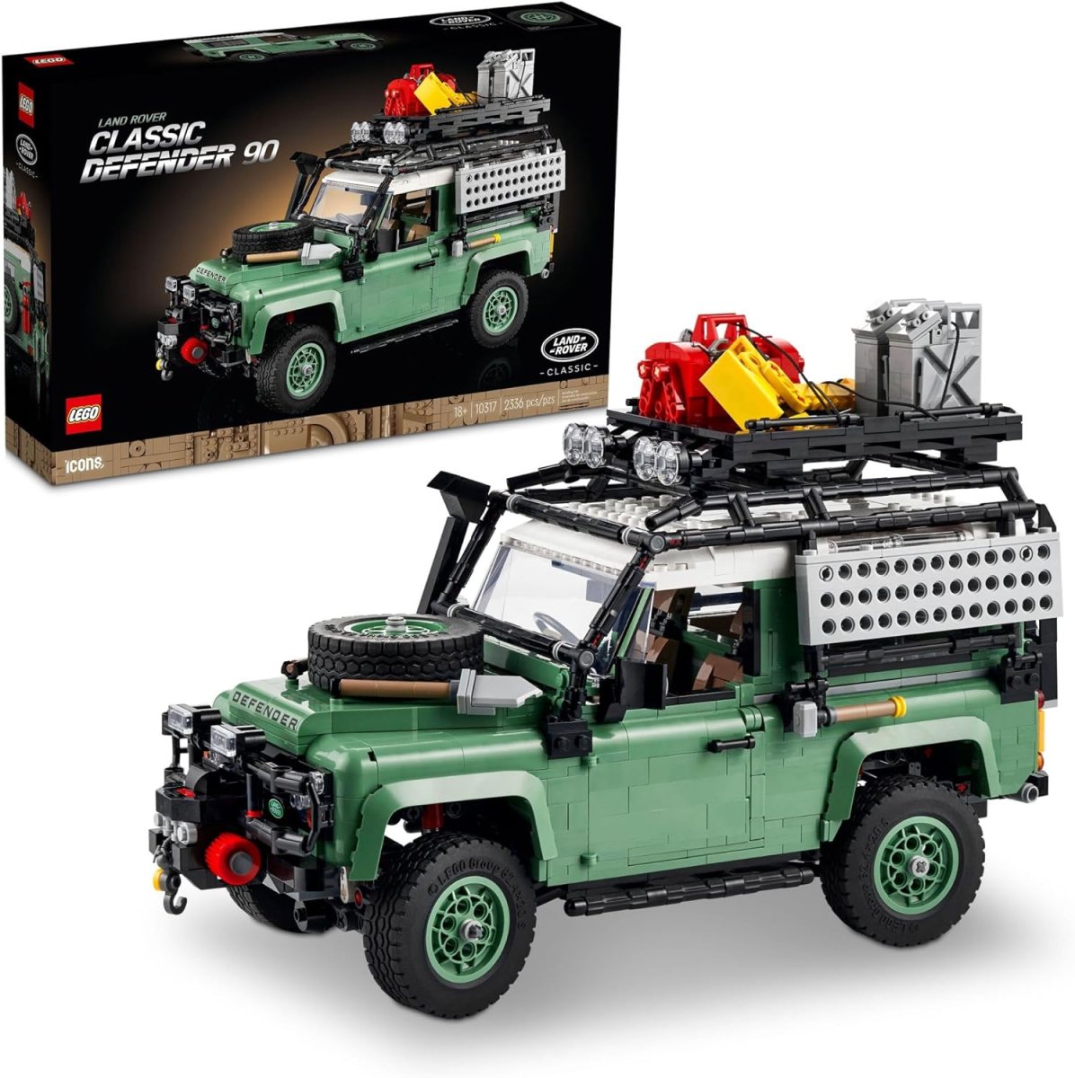 Land Rover LEGO set.
