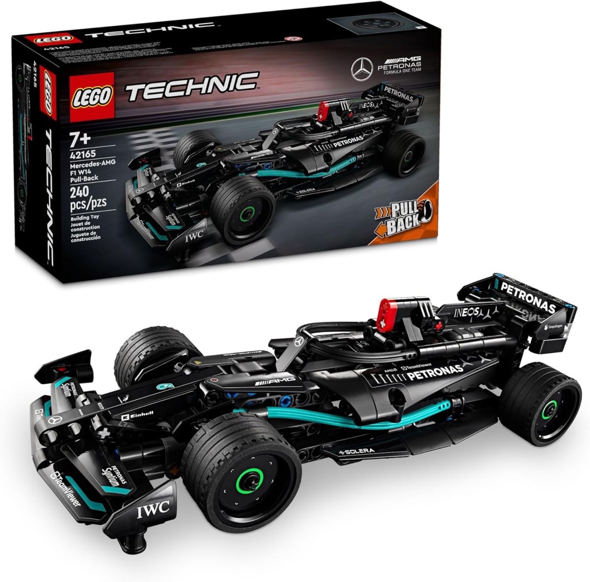 F1 racecar LEGO set.