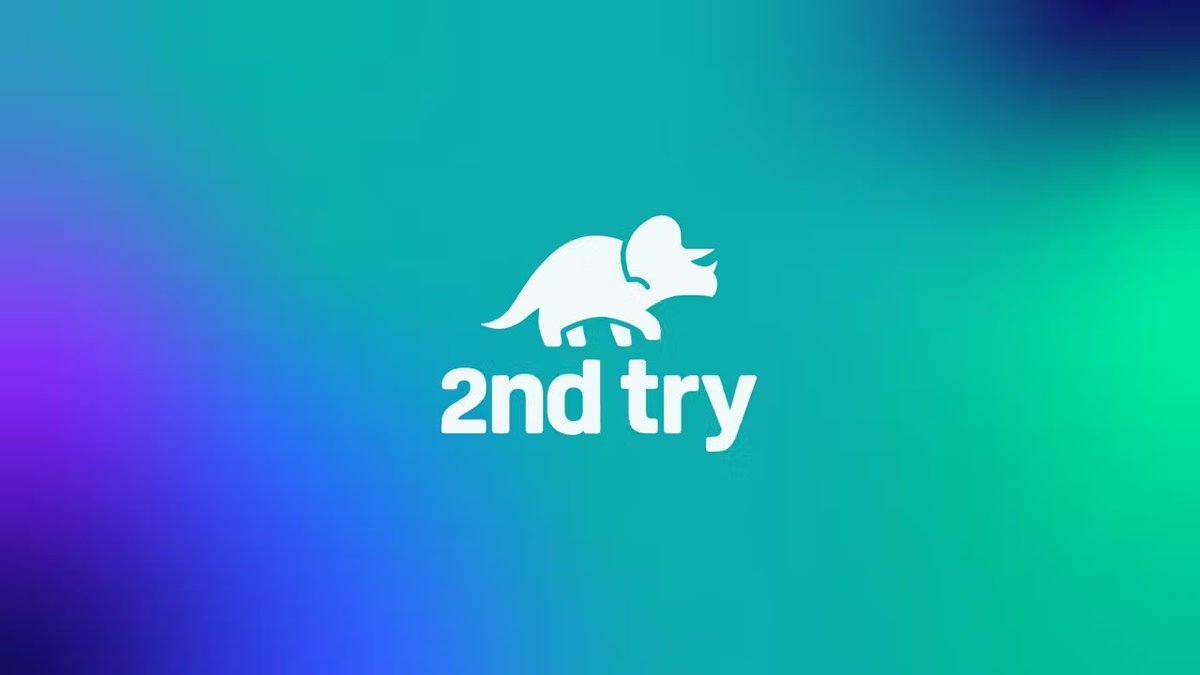 The new 2nd Try Logo from The Try Guys