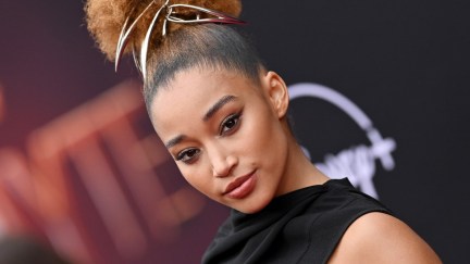 Amandla Stenberg at the launch of The Acolyte