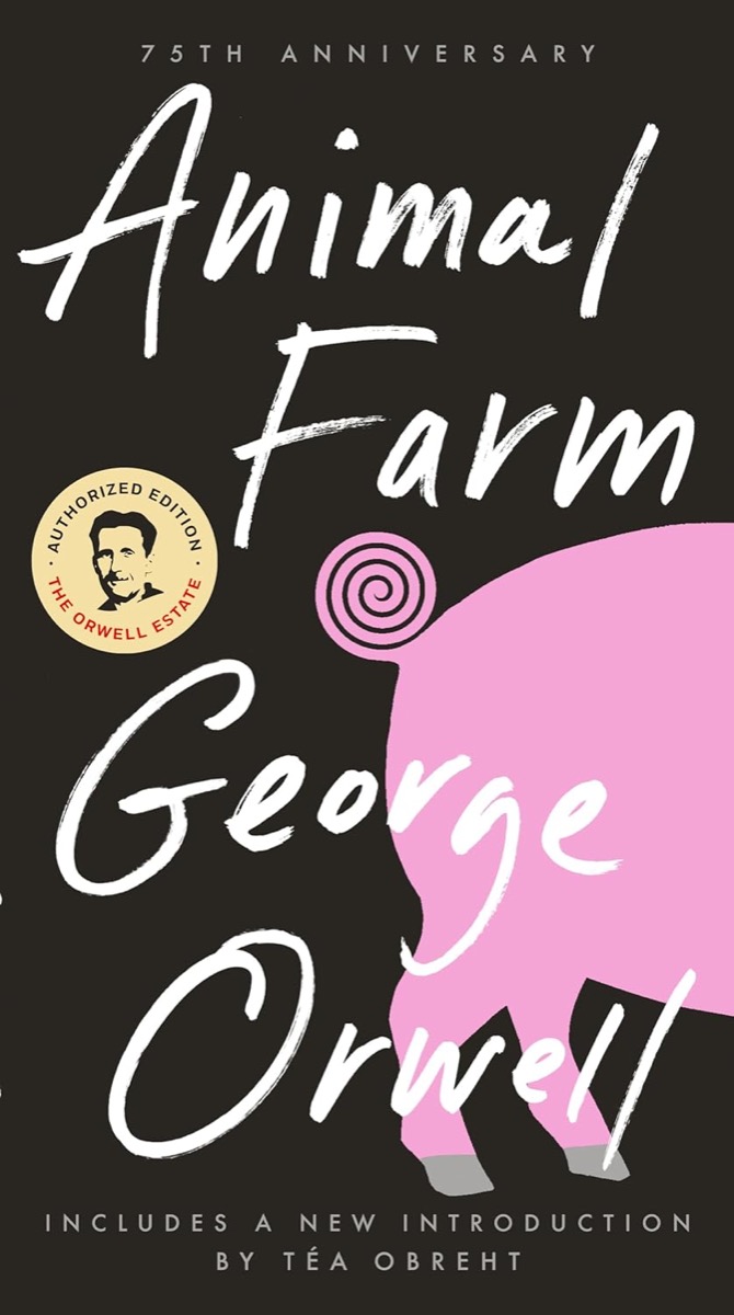 Cover art of George Orwell's "Animal Farm"