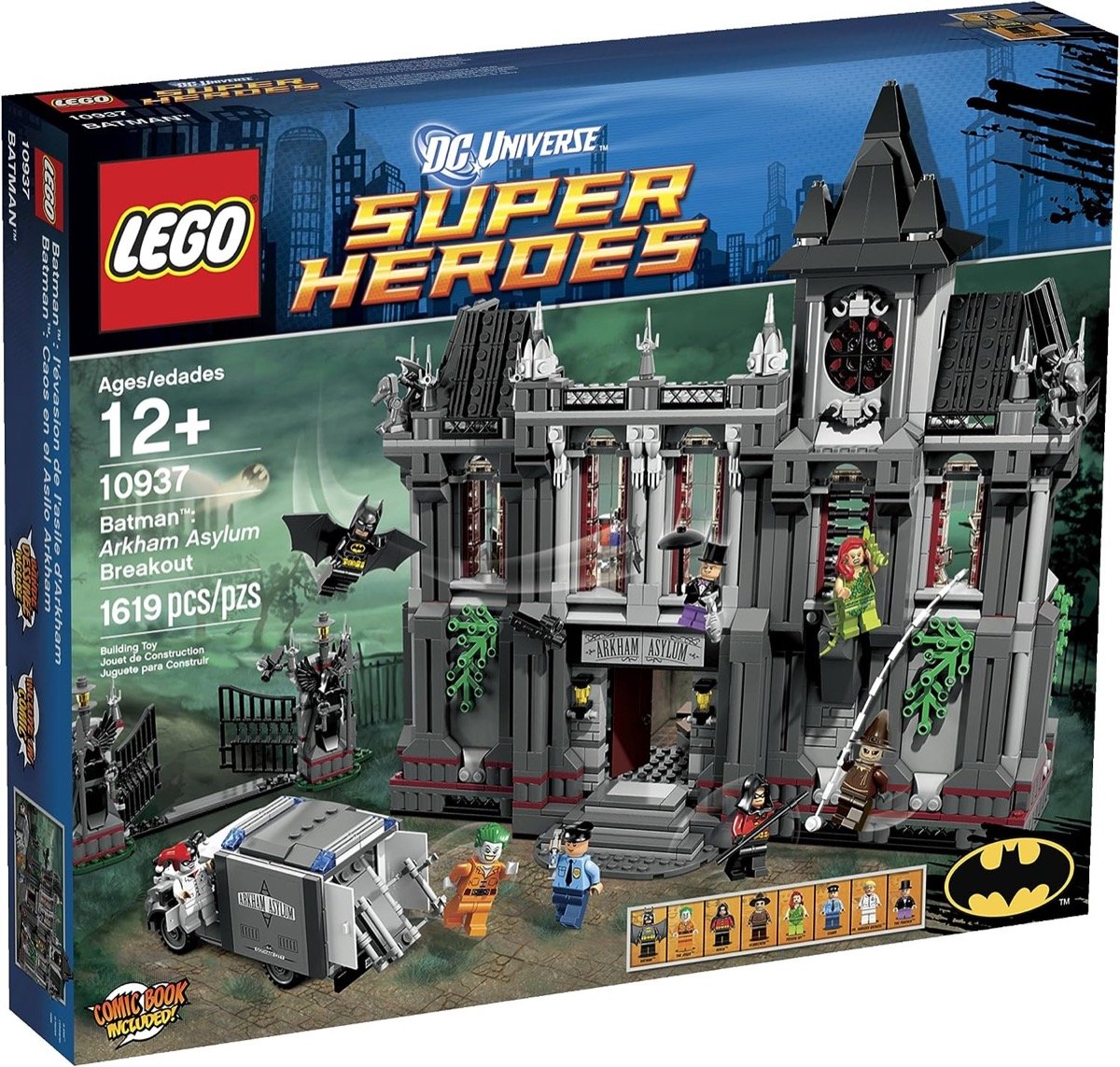 The LEGO Rogue's Galley break out of Arkham Asylum