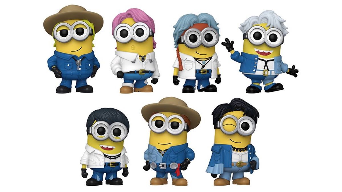 BTS members Jimin, Jungkook, RM, J-Hope, Suga, and Jin turn into minions from Despicable Me