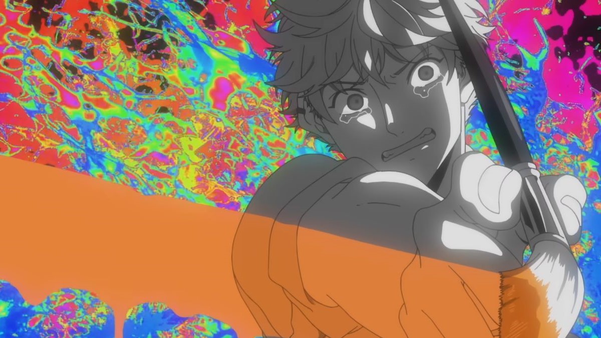 Yatora Yaguchi painting from Blue Period anime trailer