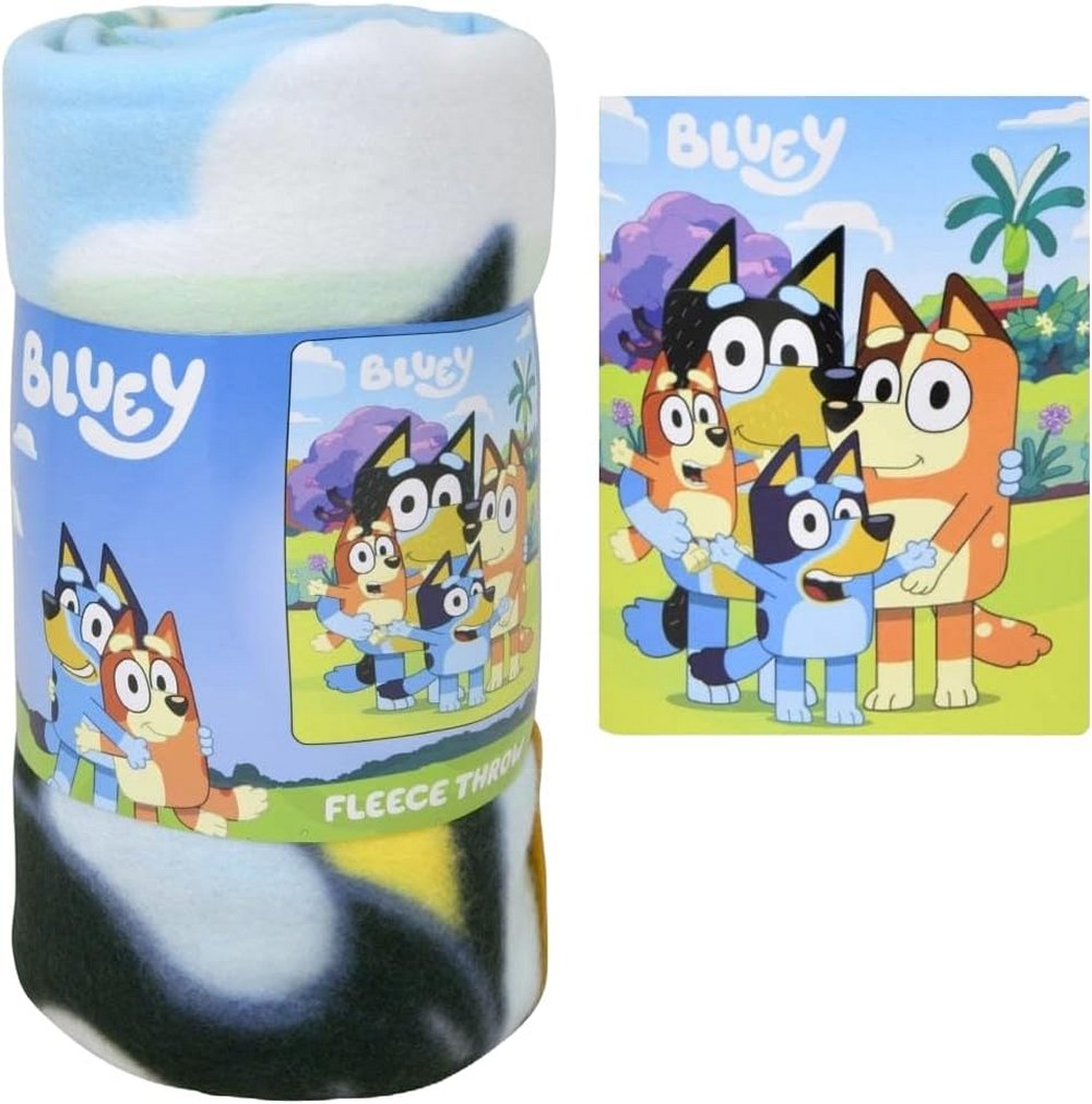 Bluey Fleece Throw Blanket