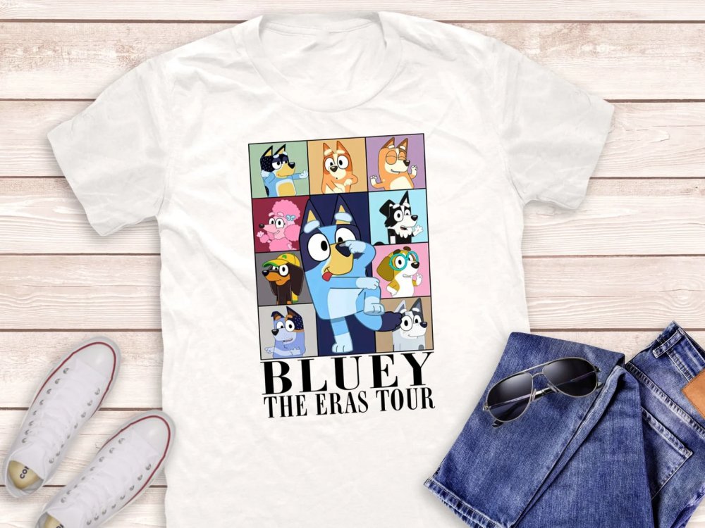 Bluey Eras Tour Shirt