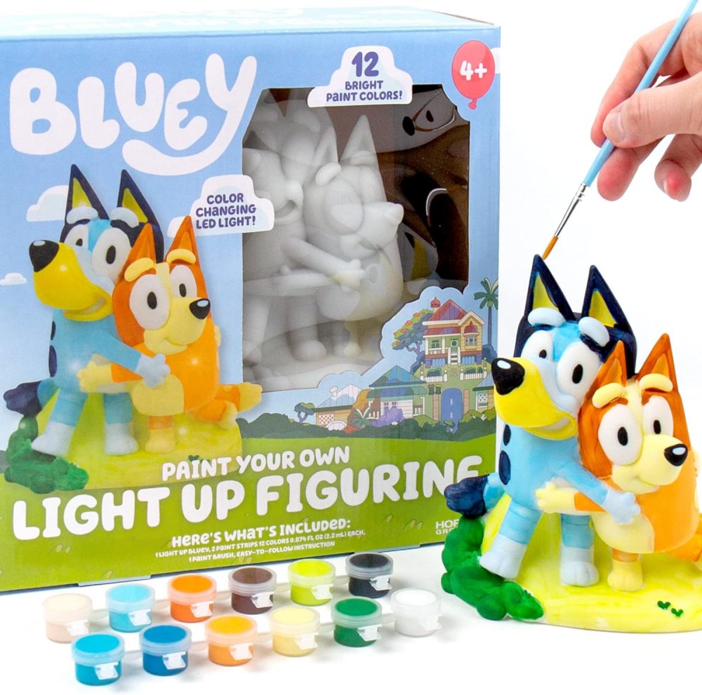 Bluey Paint Your Own Light-Up Figure