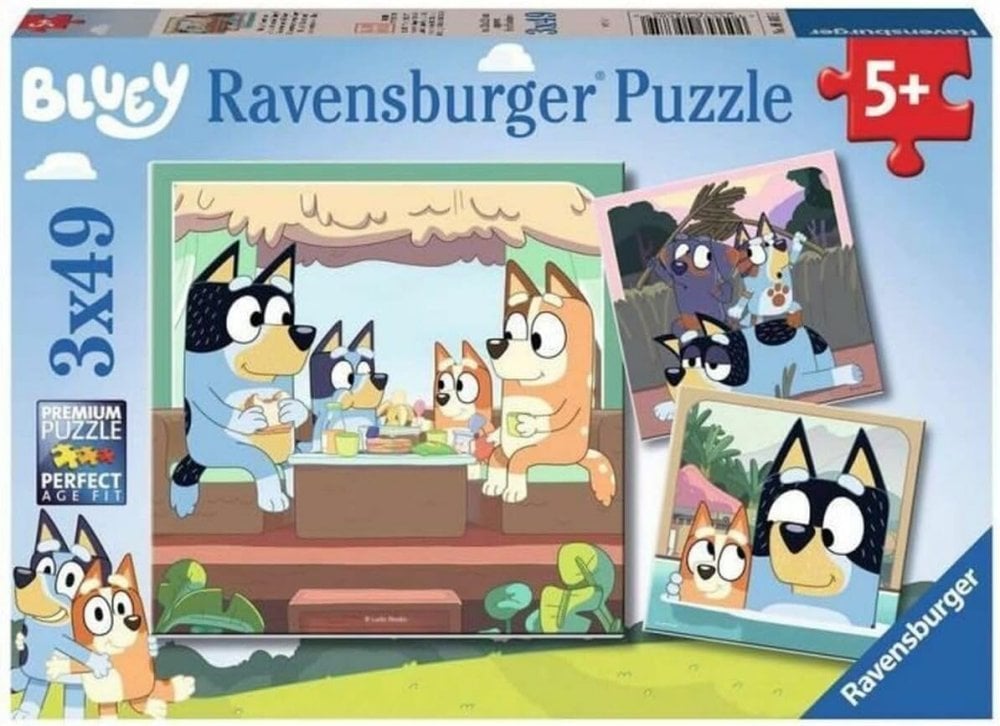 Bluey Puzzle Set