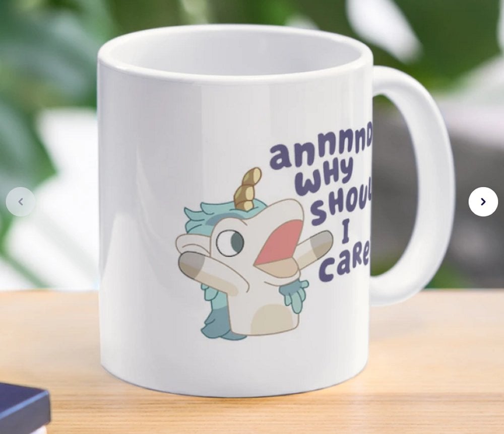 Bluey Unicorse Mug