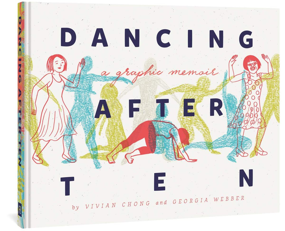 Dancing After TEN cover art depicting a person's body in motion