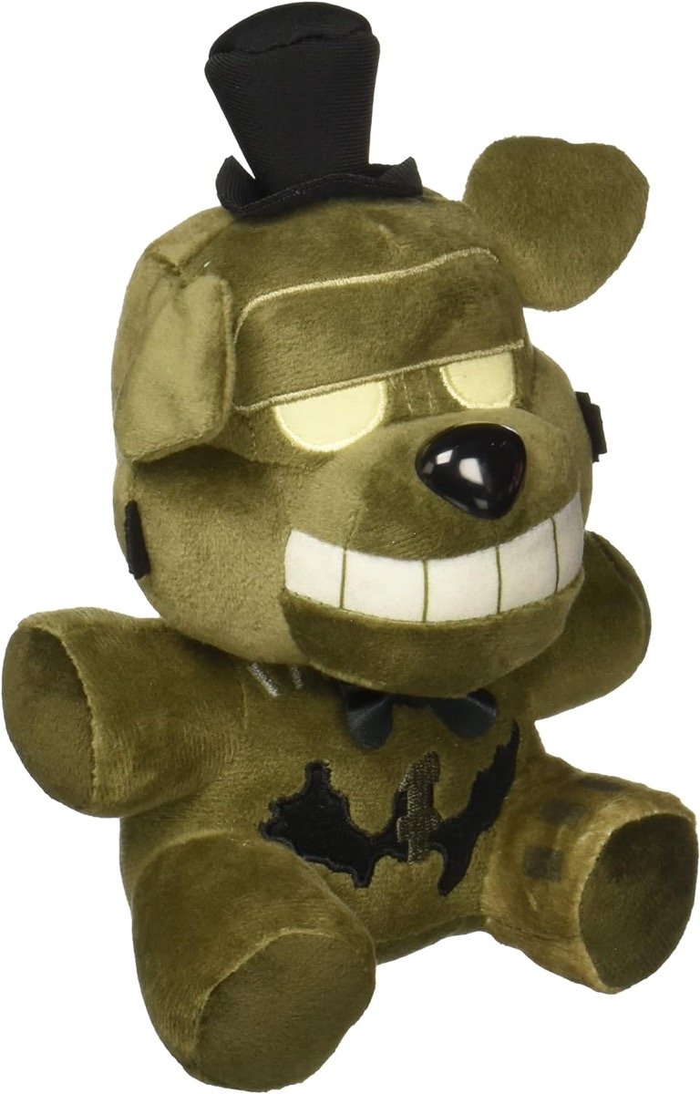 A Dreadbear plushie from "Five Nights at Freddy's" 