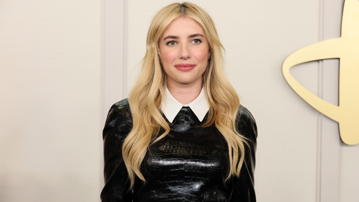 Emma Roberts attends the 2024 Disney Upfront event