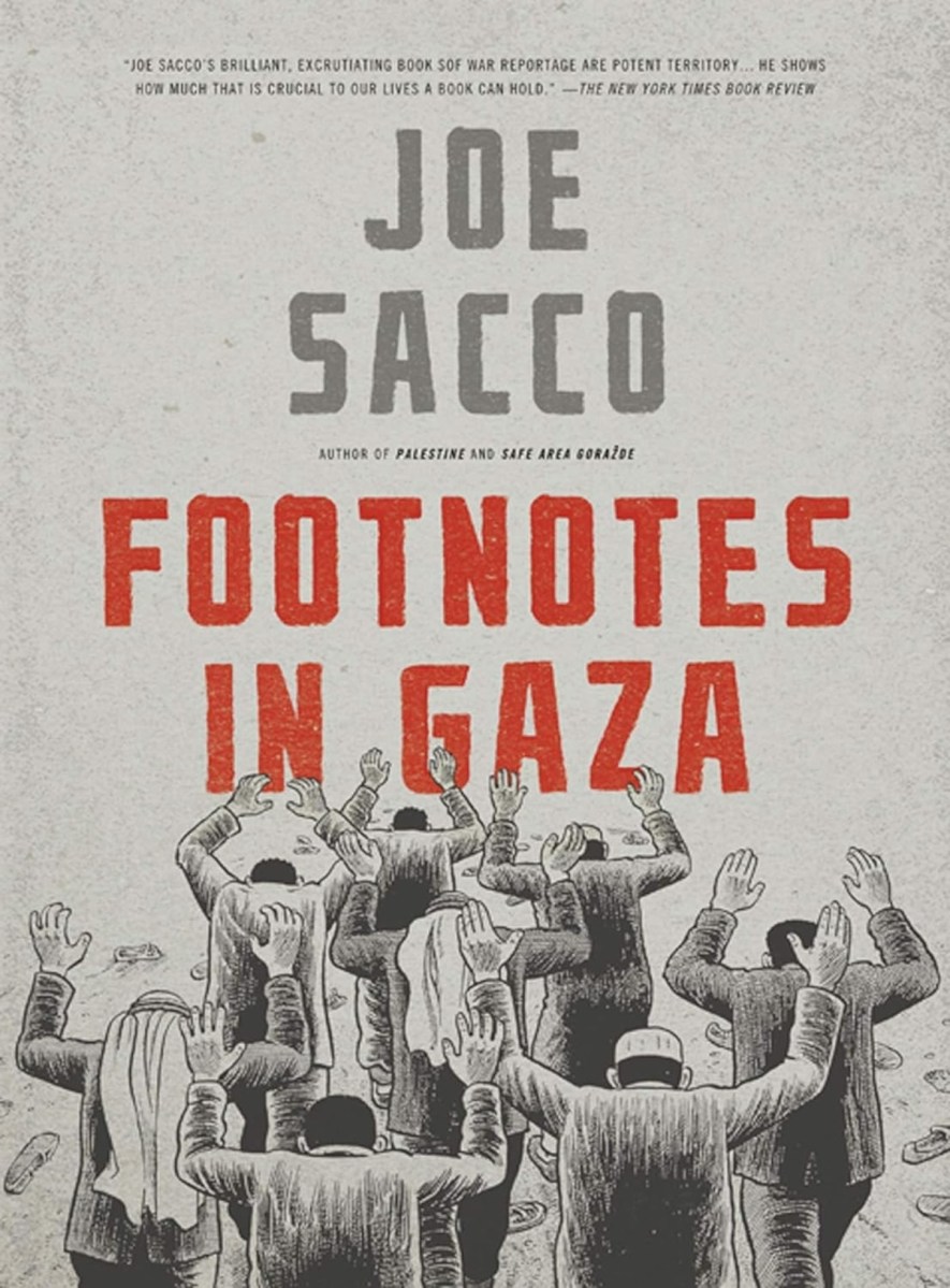 Footnotes in Gaza by Joe Sacco cover image