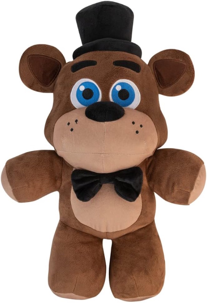 A plush of Freddy Fozbear from "Five Nights at Freddy's"