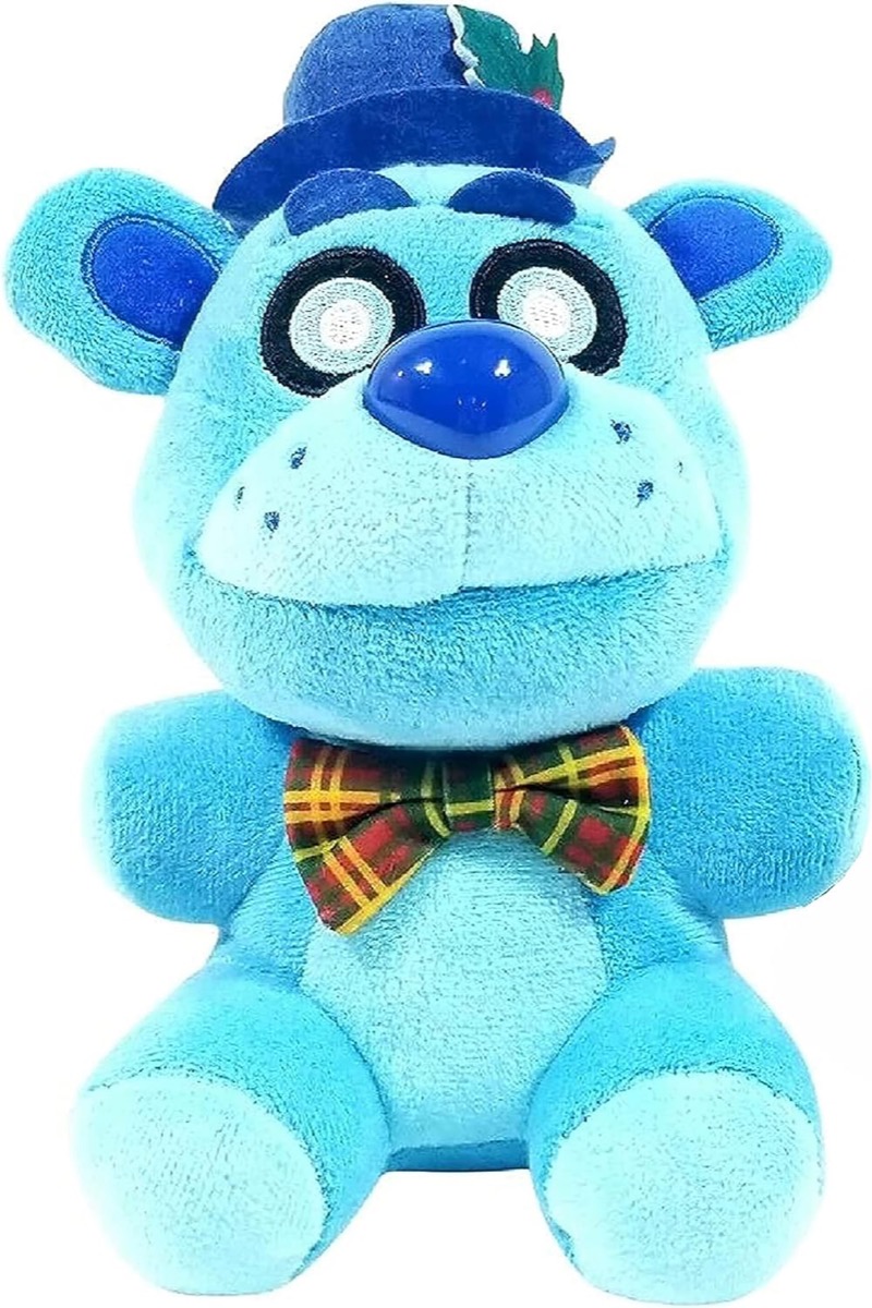 A Freddy Frostbear plushie from "Five Nights at Freddy's" 