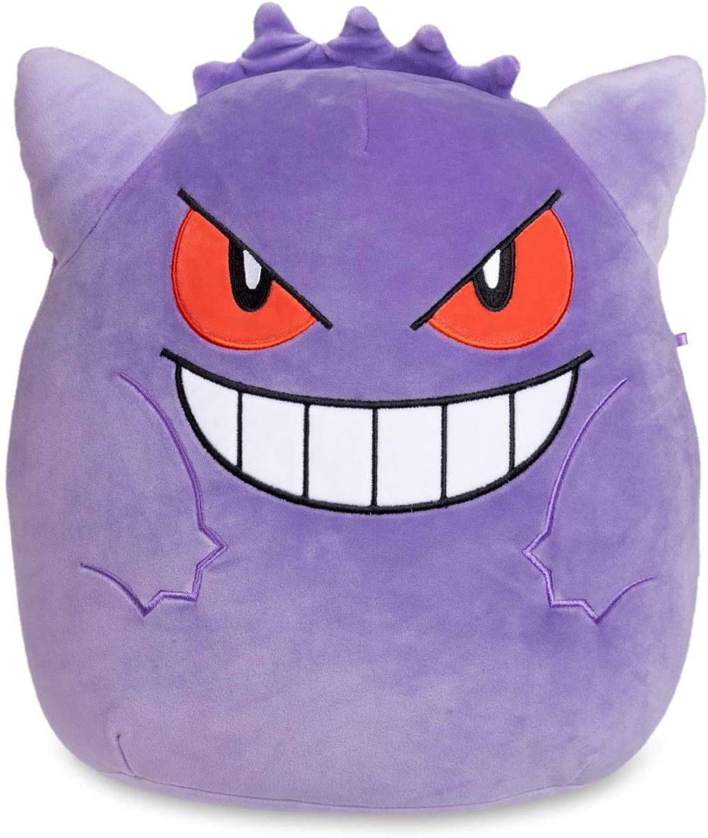 A squishmallow of Genera from "Pokemon" 