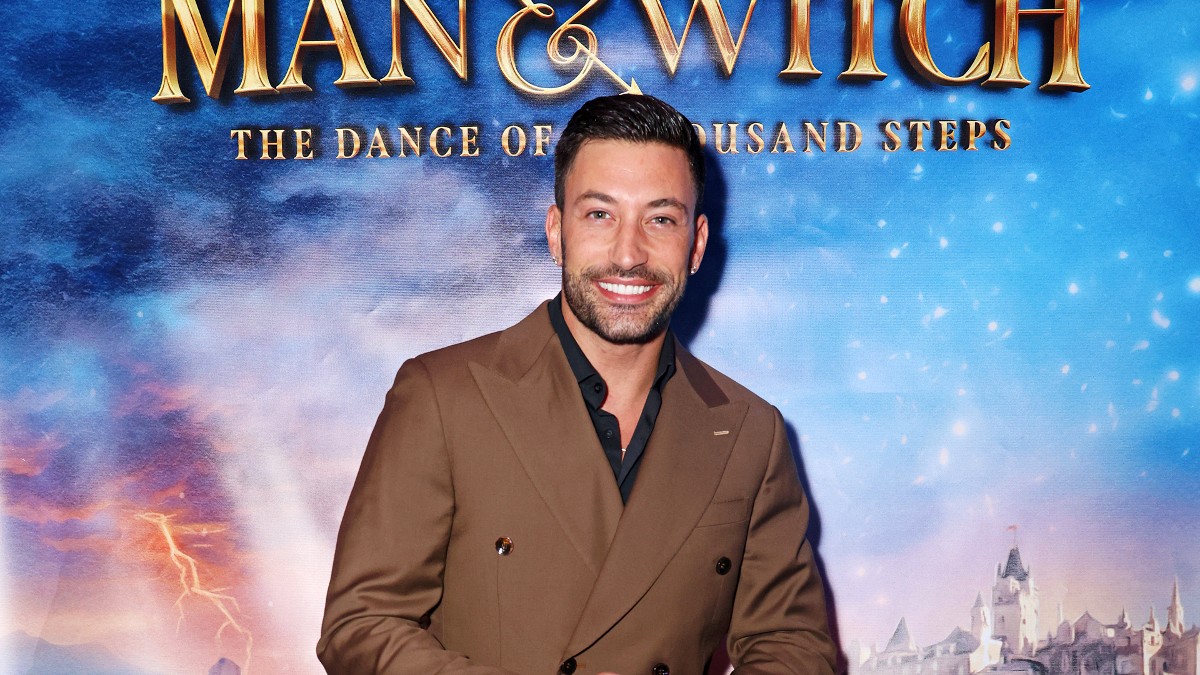 Giovanni Pernice at a screening of Man & Witch