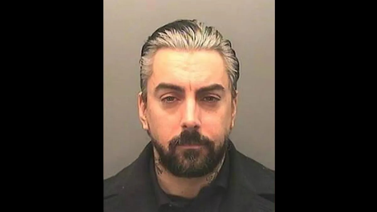 Ian Watkins mugshot