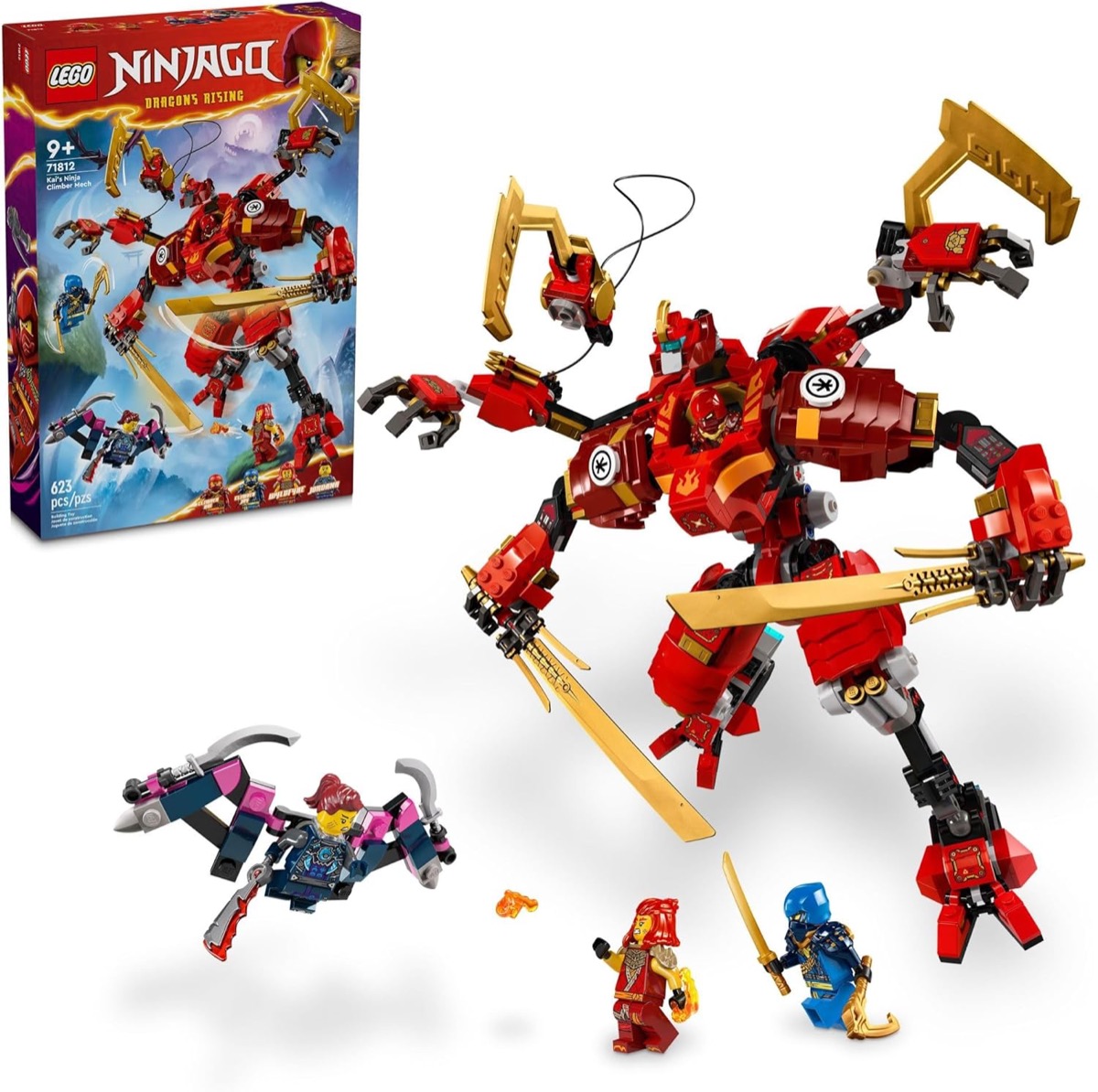 LEGO model of Kai’s Ninja Climber from "Ninjago"