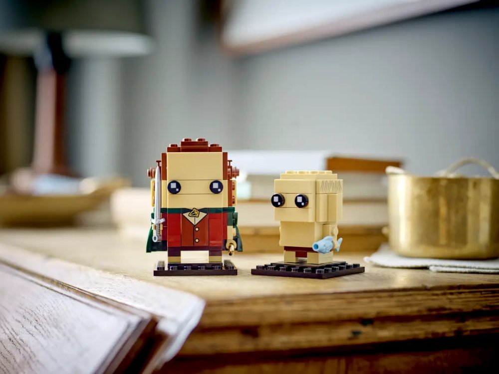 LEGO Lord of the Rings Frodo and Gollum BrickHeadz