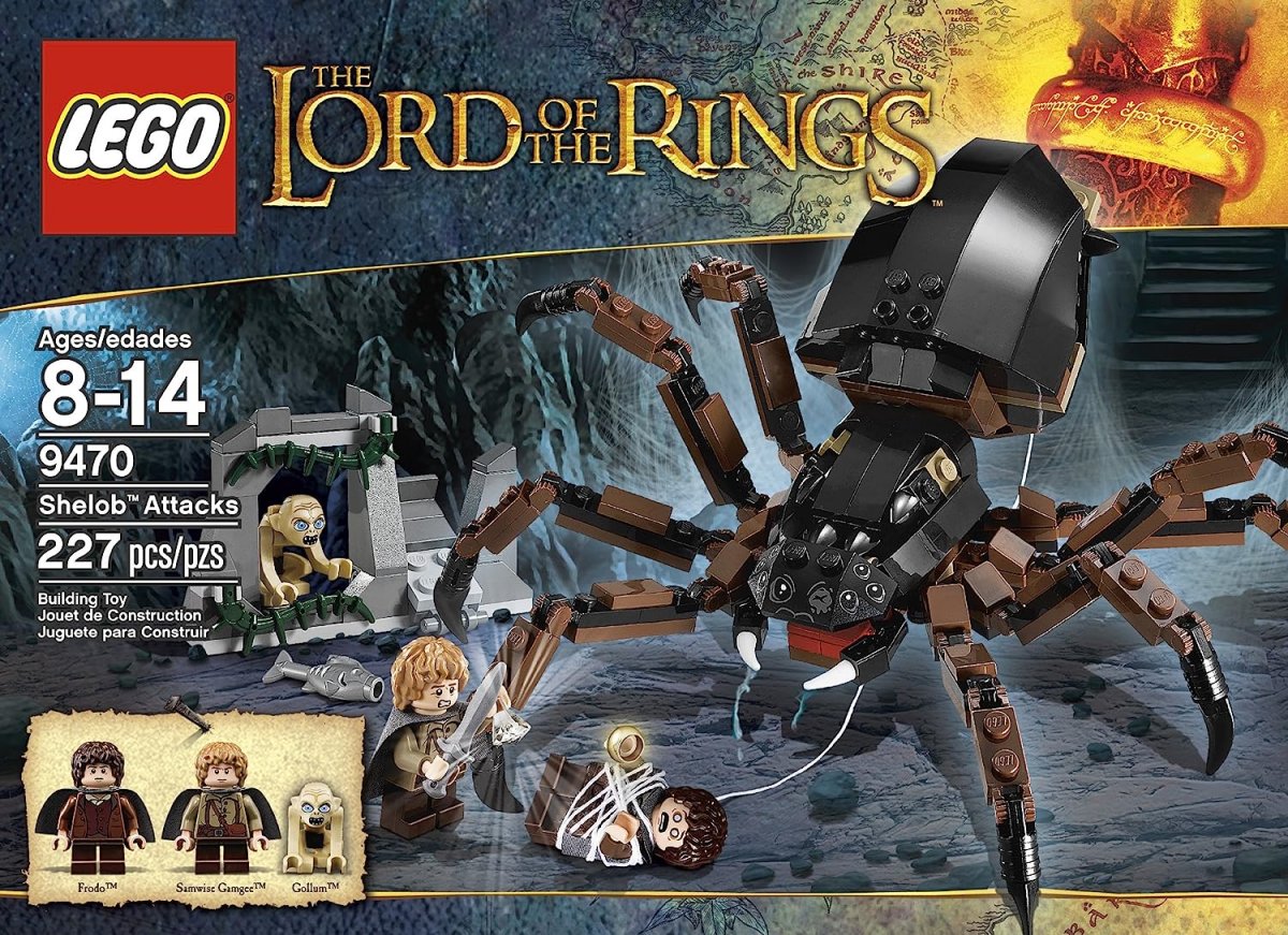 LEGO Lord of the Rings Shelob Attacks set