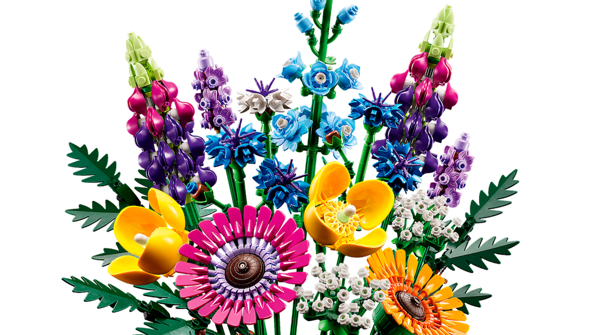 LEGO Wildflower Bouquet set