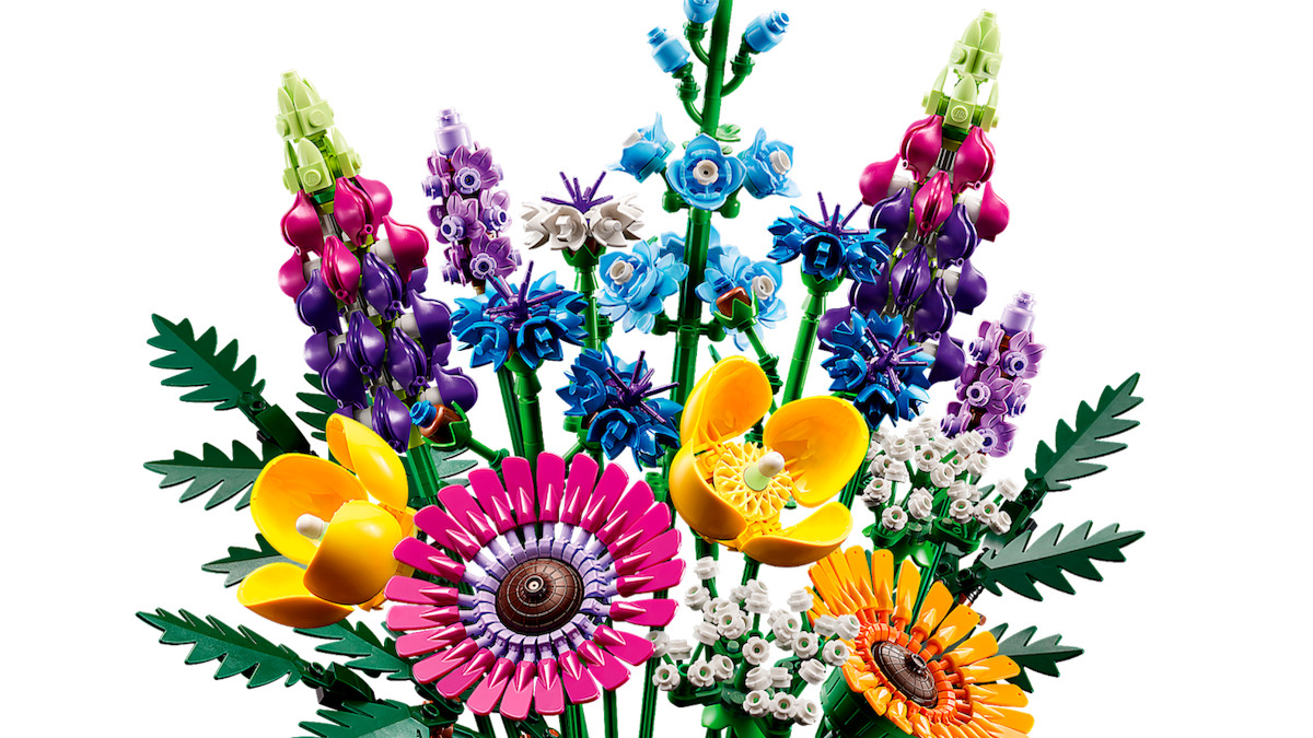 LEGO Wildflower Bouquet set