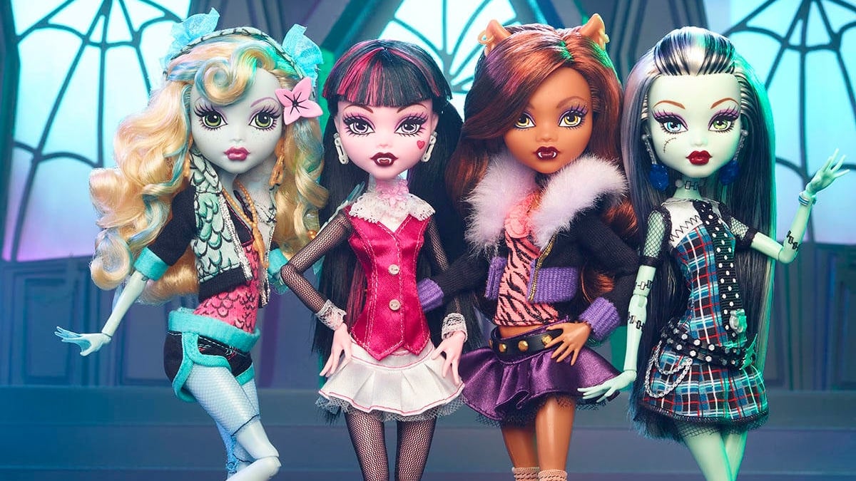 Monster High dolls, from Mattel