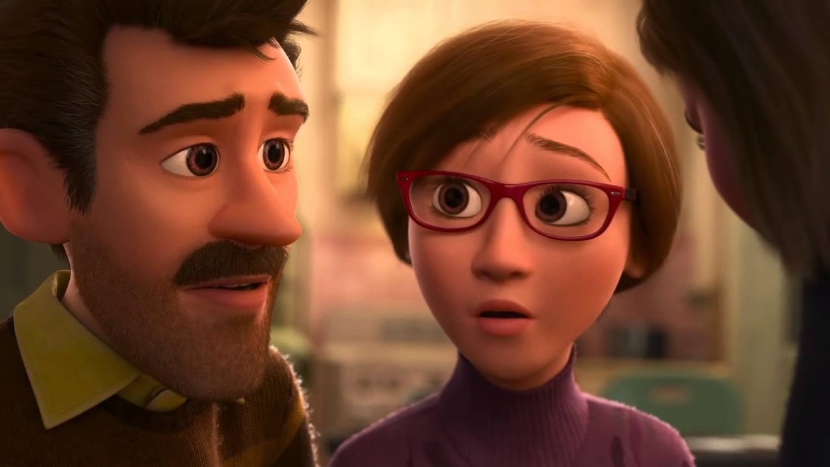 Riley's parents, Mr and Mrs. Anderson, in Inside Out