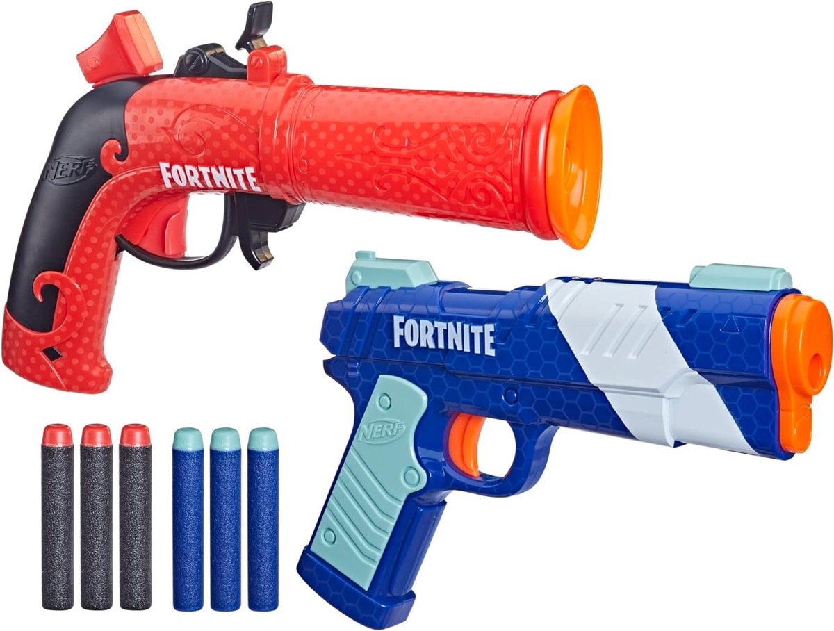 A "Fortnite" branded pair of pistols