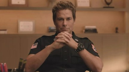 Rob Lowe as Captain Strand in 911: Lone Star