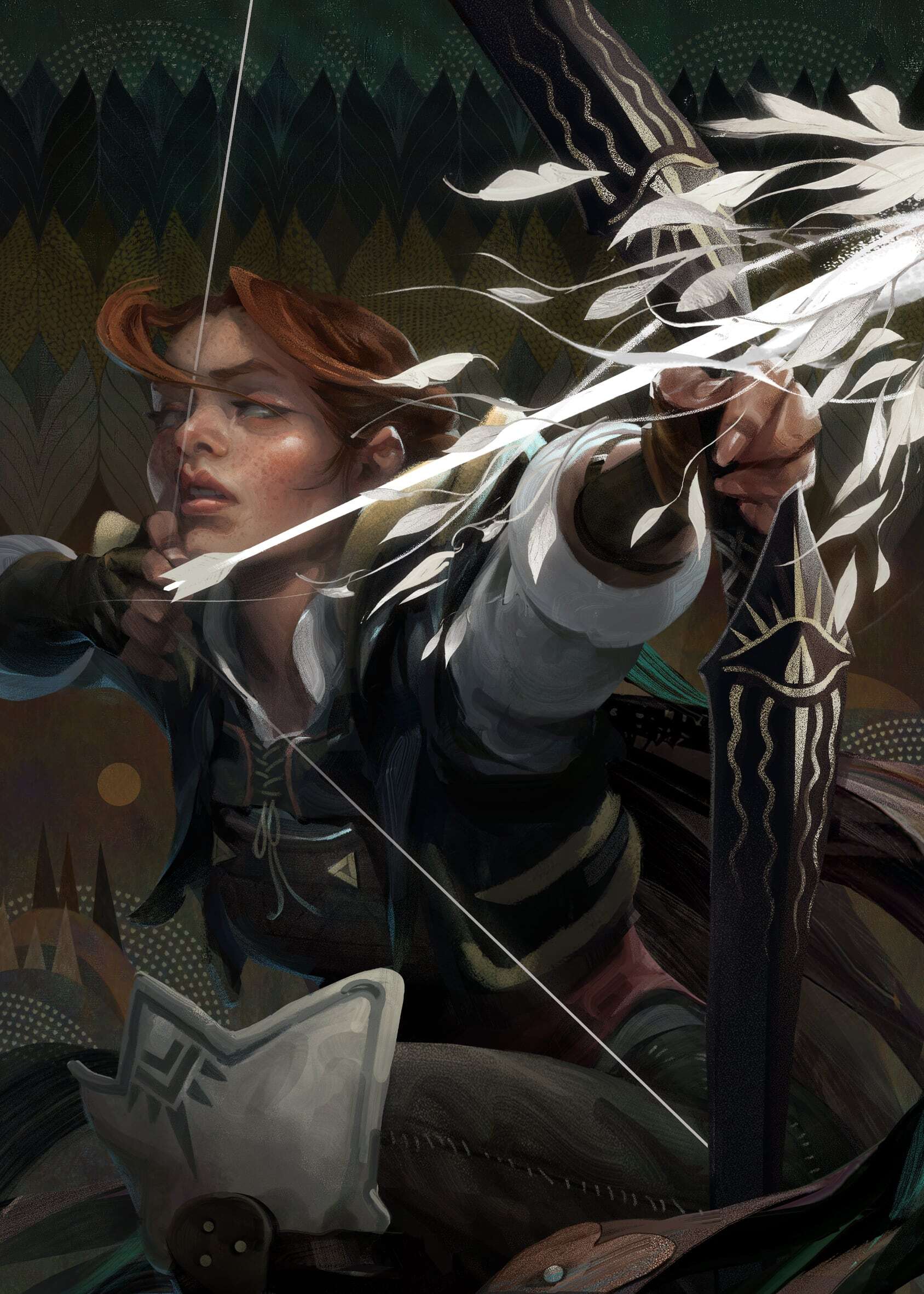 Scout Harding's tarot card from Dragon Age The Veilguard