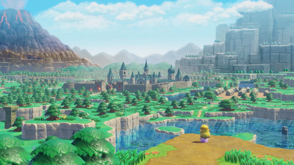 Screenshot from The Legend of Zelda - Echoes of Wisdom announcement trailer