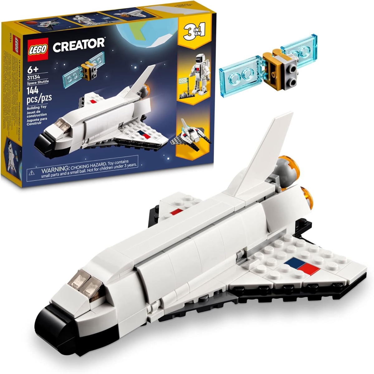 A LEGO NASA space shuttle